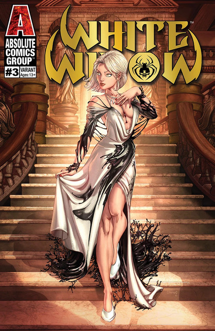 White Widow #3 The Met Variant Cover  Chris Ehnot 2019 