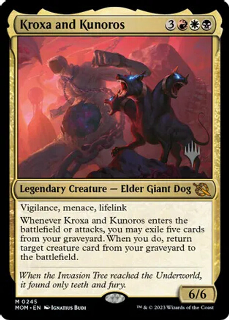 Kroxa and Kunoros #245 Foil - MtG - March of the Machine - M