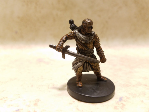 Human Fighter #35 - Dungeons of Dread Dungeons & Dragons Miniatures (U)