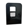 [Blemished] 915x660mm Arctic Tern Adventure Entry Door - Right Hinge - All Black