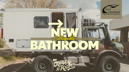 Our Way to Roam's Collapsible Hardwall Bathroom Space Gains Attention in The Overlanding Space