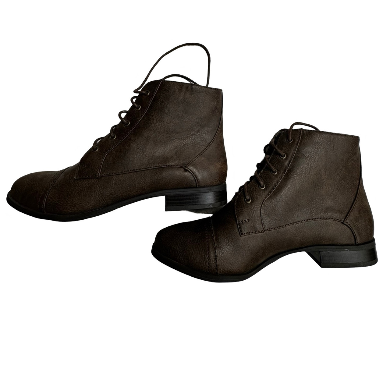 St. John’s bay boots St Johns Bay Boots Womens 7.5 M Casual Lace Up Lined Bootie  main image 3
