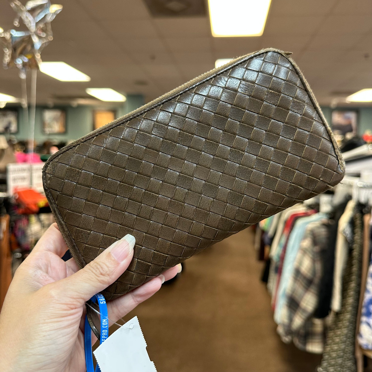 Used Bottega Veneta Leather Wallet