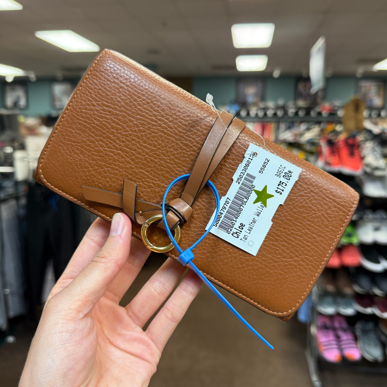 Used Chloe Leather Wallet