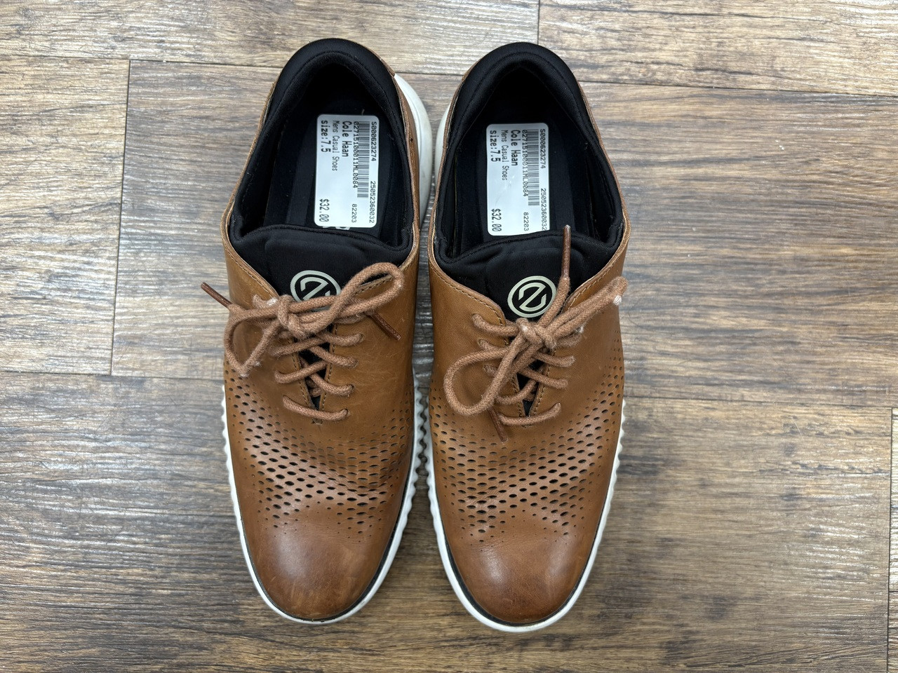 Used Cole Haan Mens Casual Shoes 7.5