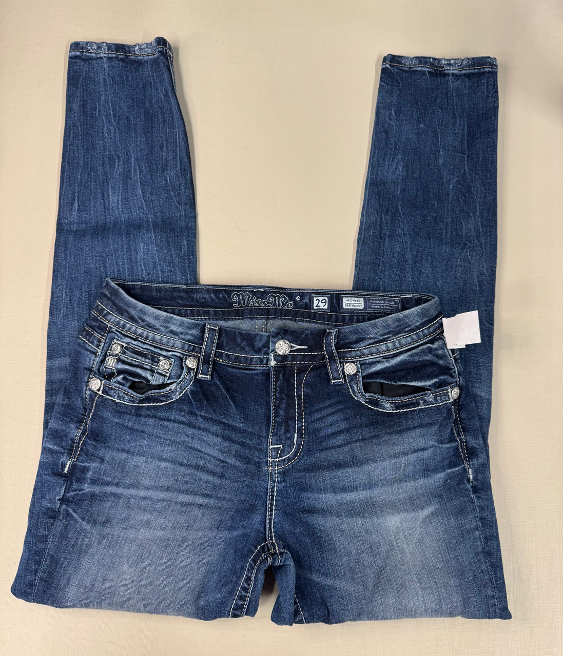 miss me jeans サイズ25 used Used Miss Me Denim 8-29