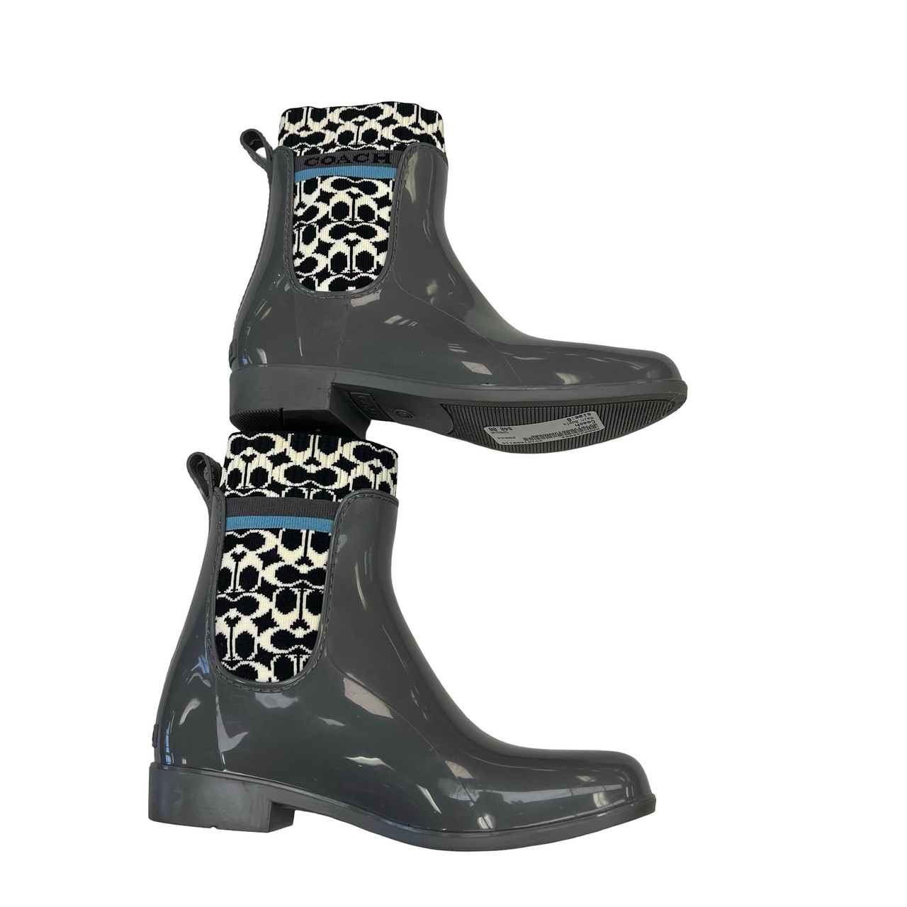 Used Coach Rain Boots 6
