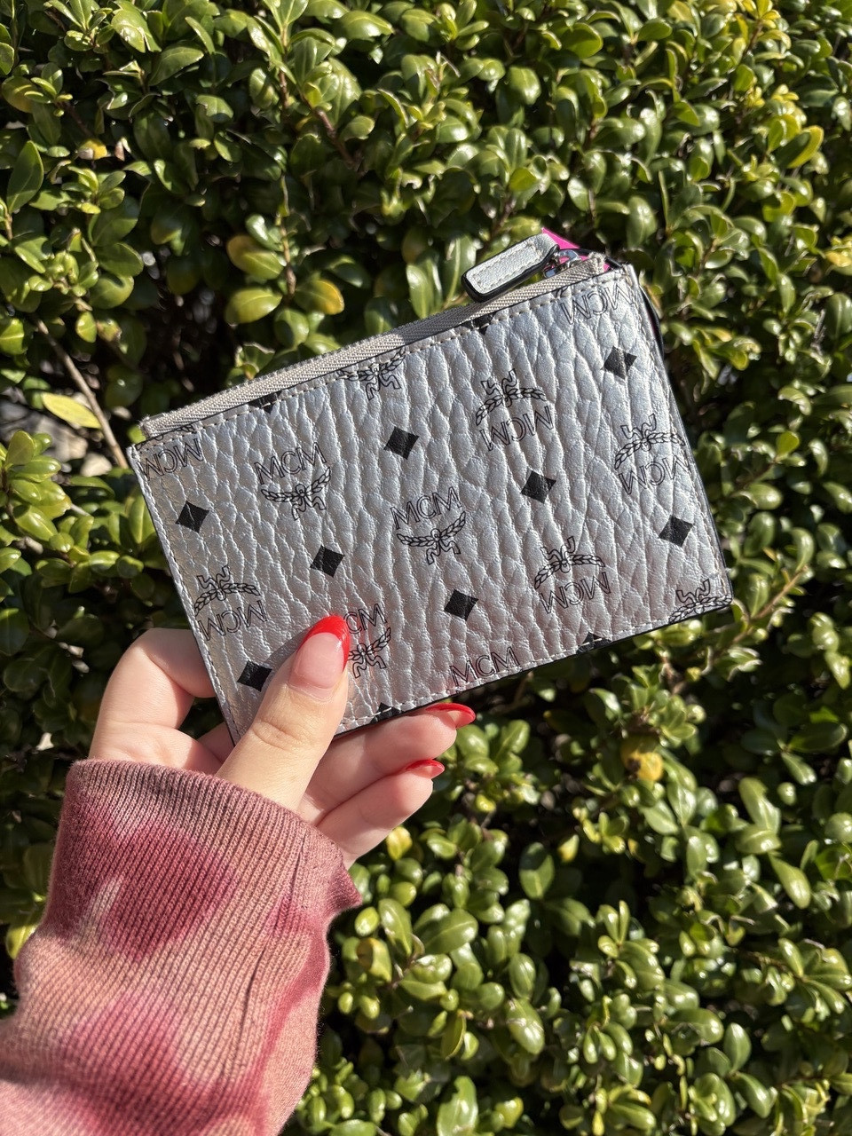 Used MCM Munchen Leather Wallet