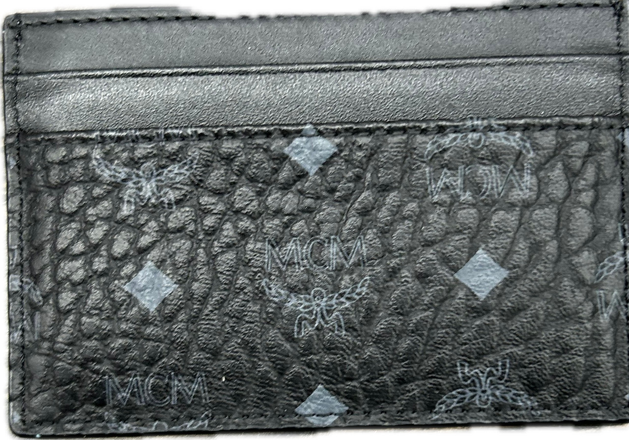 Used MCM Munchen Leather Wallet