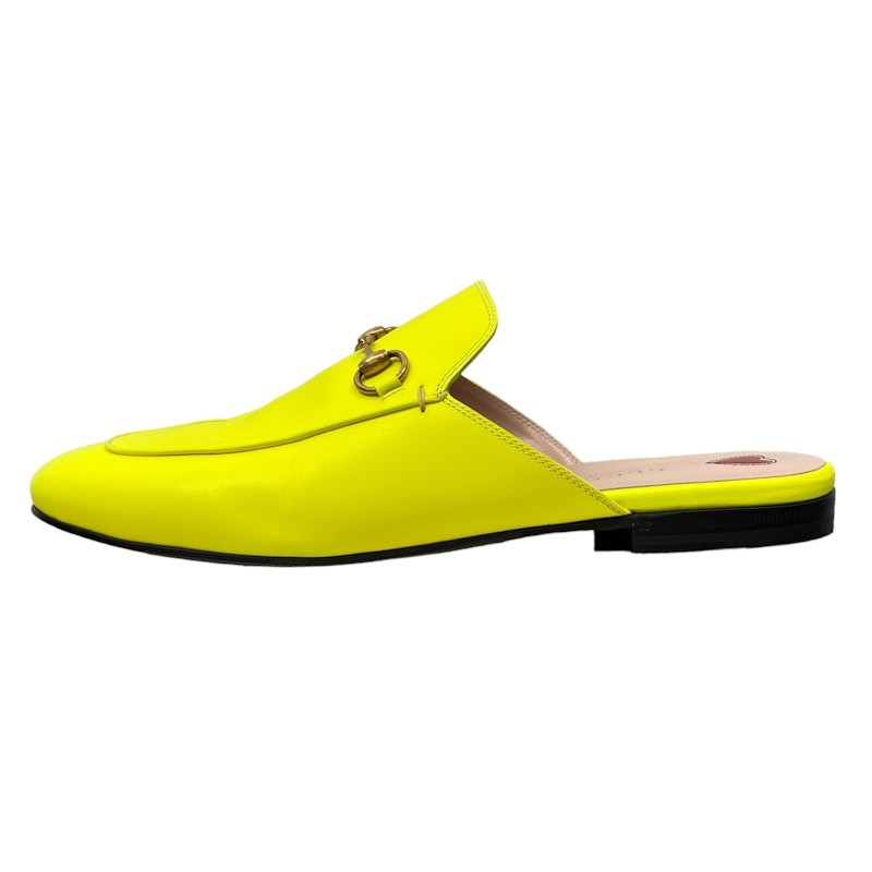 Used gucci PRINCETON YELLOW MULE EU 41 SHOES 11 SHOES HEELS HIGH