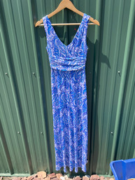 Used Lilly Pulitzer Long Dress B XS-0/2 Thumbnail