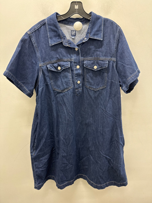 Vist Large View of Product Image Which is Used Blue Gap Short Dress B XL-16