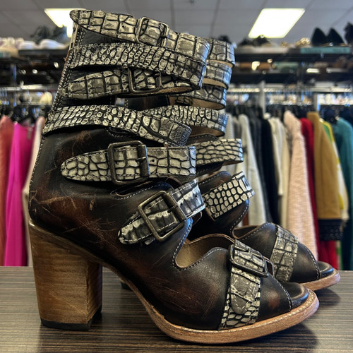 Vist Large View of Product Image Which is Used Free Bird Ankle Boots 9