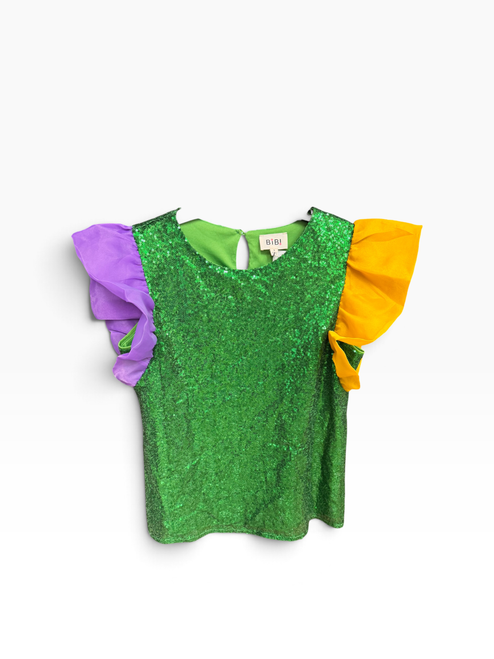 Vist Large View of Product Image Which is Used BiBi Short Sleeve Top S-4/6