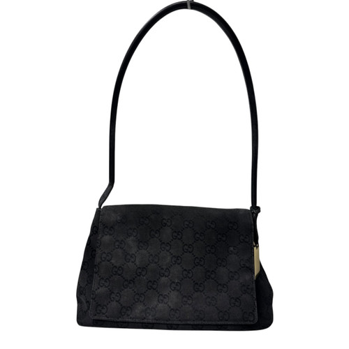 Vist Large View of Product Image Which is Used Gucci GG Canvas Shoulder Handbag