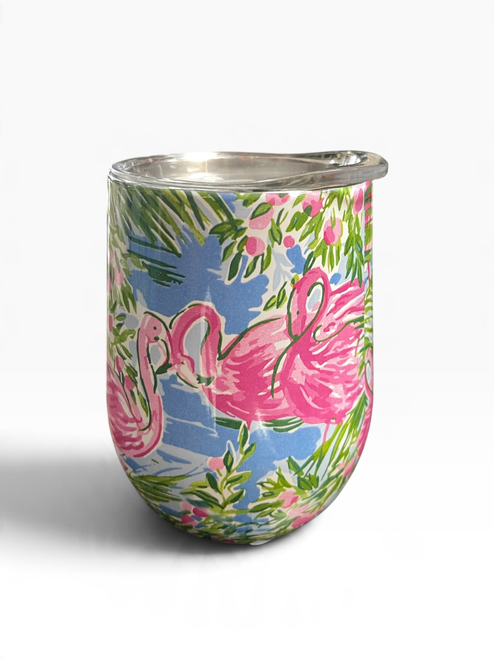 Vist Large View of Product Image Which is Used Lilly Pulitzer Travel tumbler 