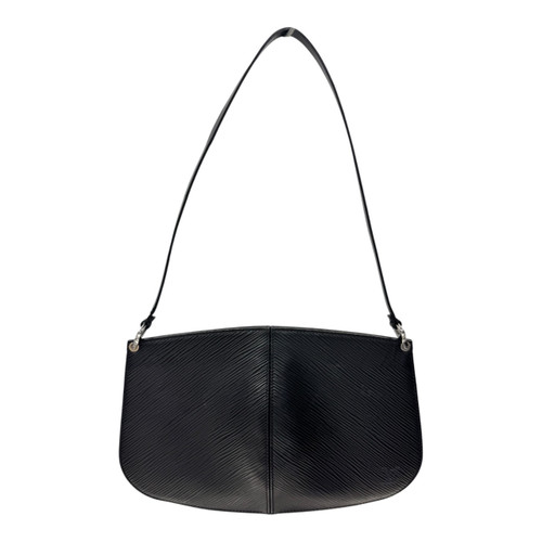Vist Large View of Product Image Which is Used Louis Vuitton Epi Pochette Demi Lune Leather Handbag