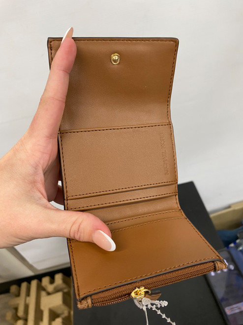 Vist Large View of Product Image Which is Used Michael Michael Kors Leather Wallet