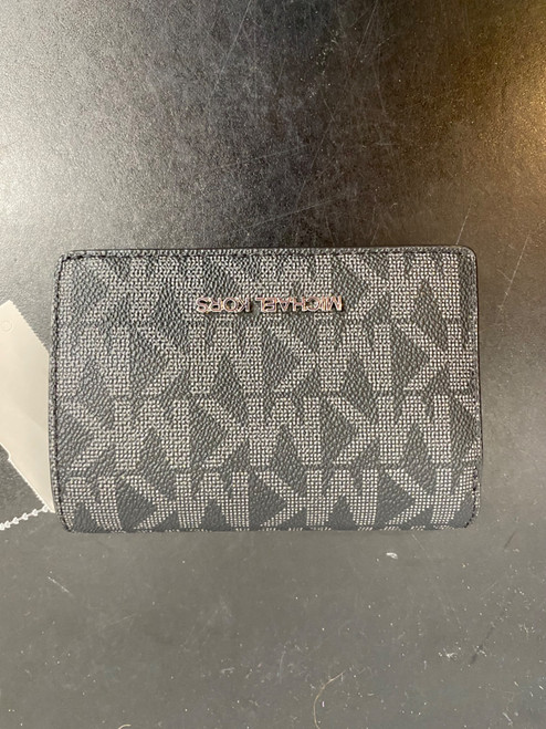 Vist Large View of Product Image Which is Used Michael Michael Kors Leather Wallet