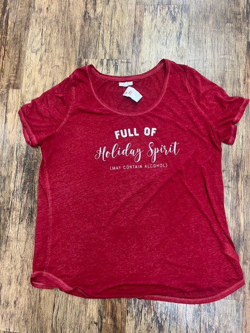 Vist Large View of Product Image Which is Used Maurices Short Sleeve Top P XL-16