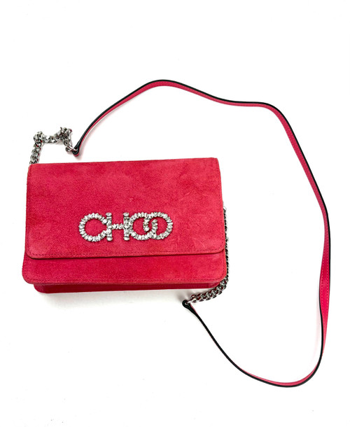 Vist Large View of Product Image Which is Used Jimmy Choo Small Leather Handbag
