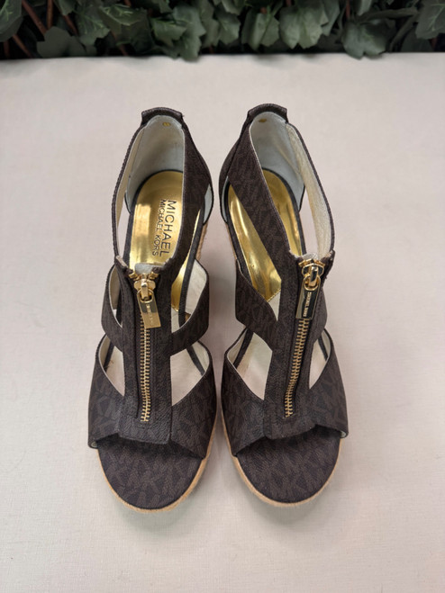 Vist Large View of Product Image Which is Used Michael Michael Kors Wedge Sandals 8
