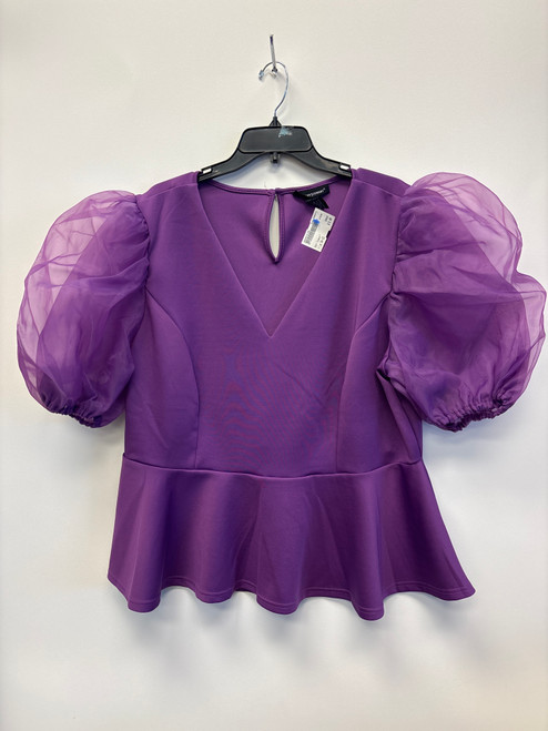 Vist Large View of Product Image Which is Used Unbranded Short Sleeve Top F 3X-22