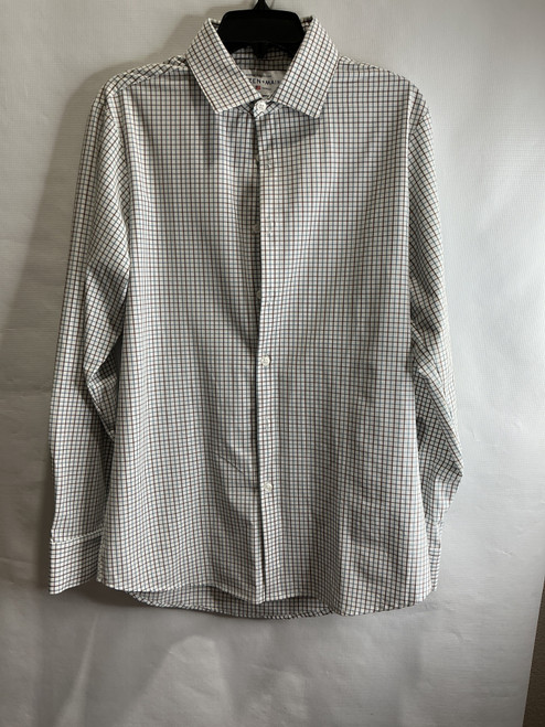 Vist Large View of Product Image Which is Used Mizzen & Main Mens Long Sleeve Top M/15-15.5