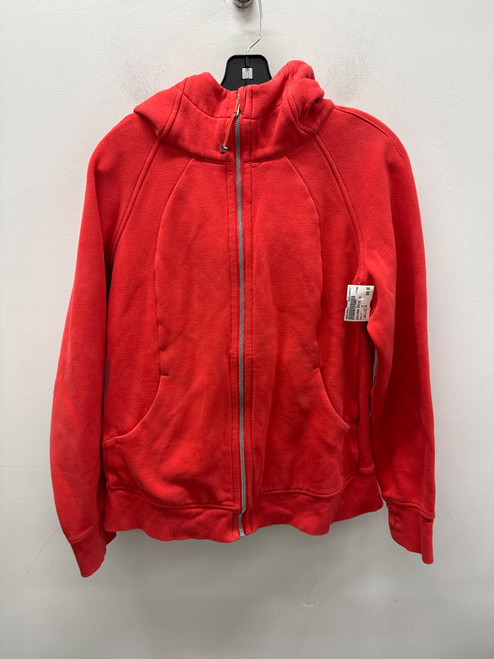 Vist Large View of Product Image Which is Used Red Lululemon Athletica Sweatshirt L-12/14 Two