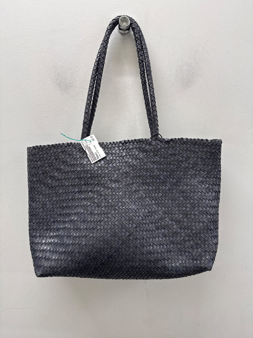 Vist Large View of Product Image Which is Used Grey Madewell Large Leather Handbag
