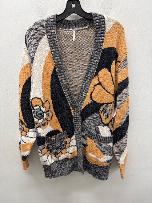 Vist Large View of Product Image Which is Used Colourful Patterned Free People Lightweight Sweater S-4/6