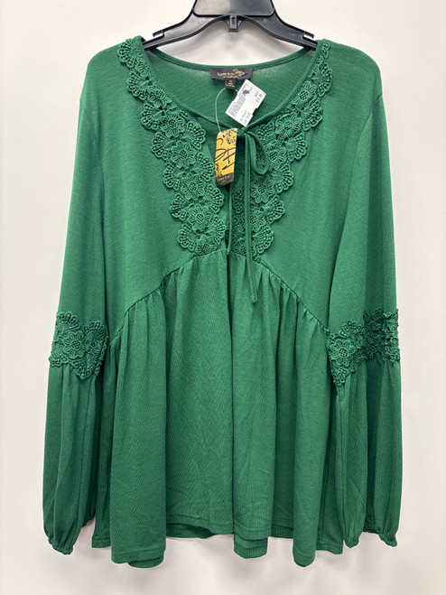 Vist Large View of Product Image Which is Used Unbranded Long Sleeve Top P 1X-18