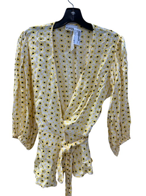 Vist Large View of Product Image Which is Used Ganni Long Sleeve Top S-4/6