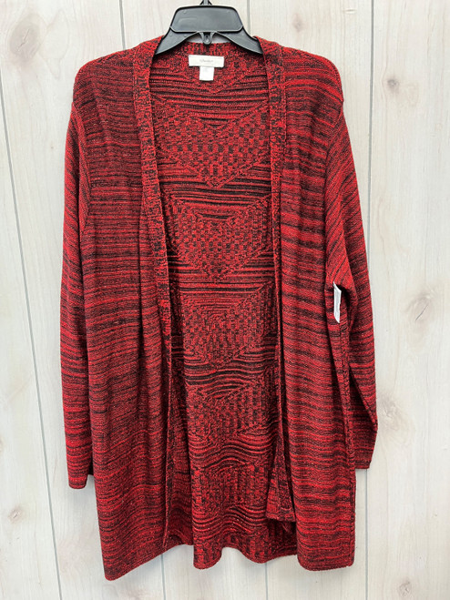 Vist Large View of Product Image Which is Used CJ Banks Lightweight Sweater 3X-22