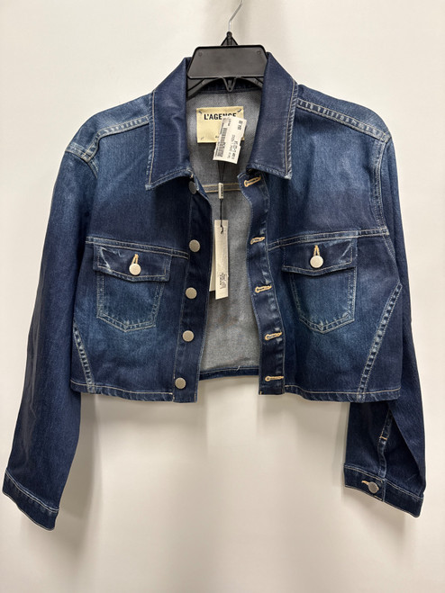Vist Large View of Product Image Which is Used L’Agence Denim Jacket L-12/14
