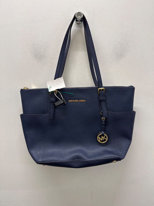 Vist Large View of Product Image Which is Used Blue Michael Michael Kors Xlarge Handbag