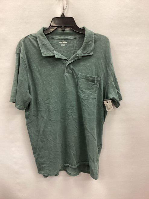 Vist Large View of Product Image Which is Used Old Navy Mens Short Sleeve Top L/16-16.5