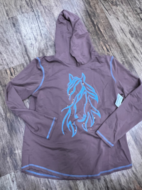 Vist Large View of Product Image Which is Used back in the saddle  Long Sleeve Top S-4/6