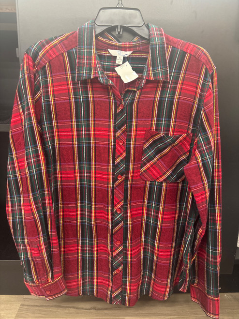 Vist Large View of Product Image Which is Used Time And Tru Long Sleeve Top XL-16