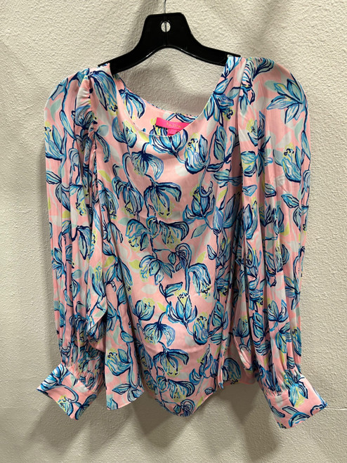 Vist Large View of Product Image Which is Used Lilly Pulitzer Long Sleeve Top S-4/6