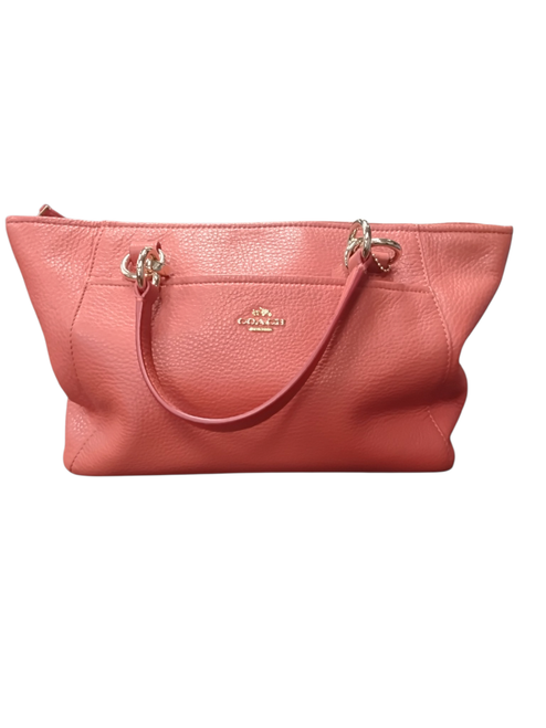 Vist Large View of Product Image Which is Used Coach Large Leather Handbag
