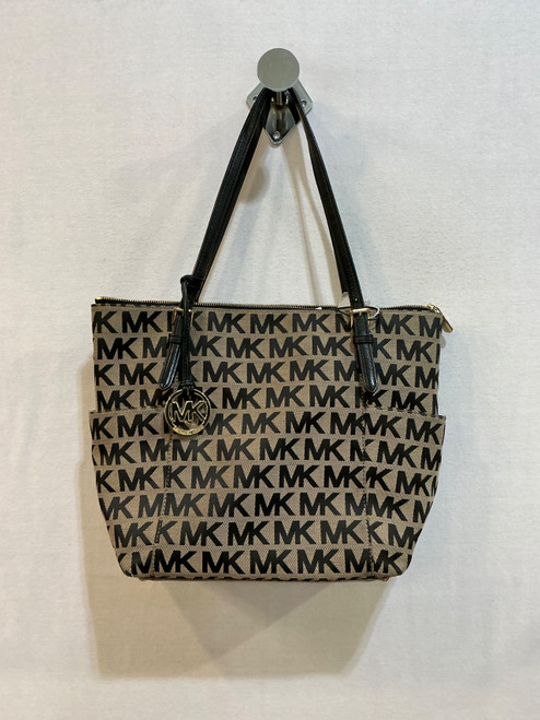 Vist Large View of Product Image Which is Used Michael Kors Large Leather Handbag