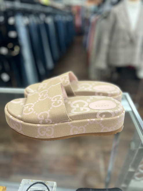 Vist Large View of Product Image Which is Used Gucci platform Sandals 11.5 / mens 9.5