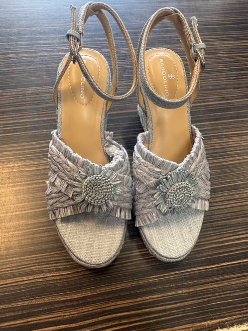 Vist Large View of Product Image Which is Used Bandolino Wedge Sandals 6.5