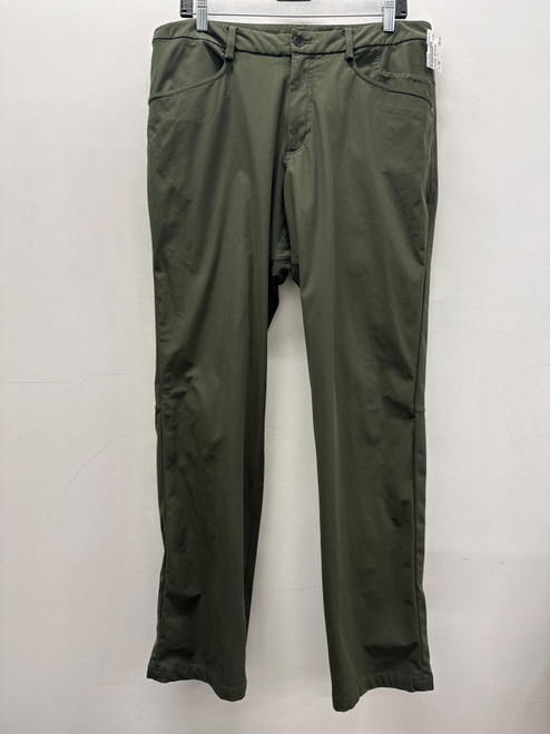 Vist Large View of Product Image Which is Used Green Lululemon Athletica Mens Athletic Pant 36W