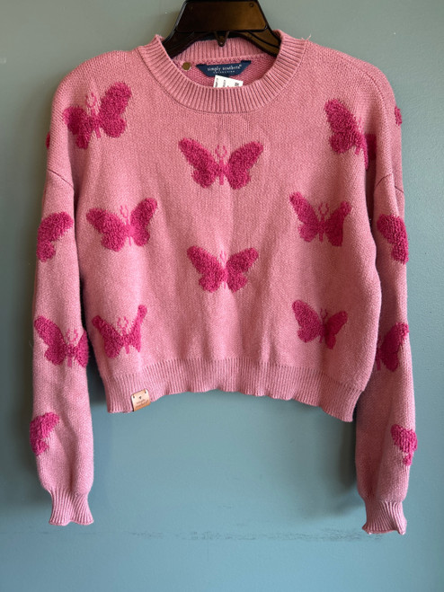 Vist Large View of Product Image Which is Used Simply Southern Lightweight Sweater S-4/6
