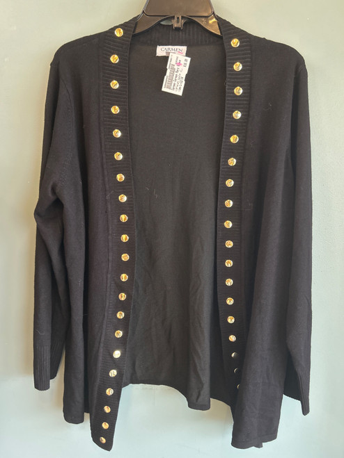 Vist Large View of Product Image Which is Used Carmen Carmen Marc Valvo Lightweight Sweater L-12/14