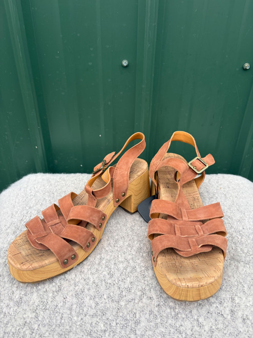 Vist Large View of Product Image Which is Used Kork-Ease Wedge Sandals 9