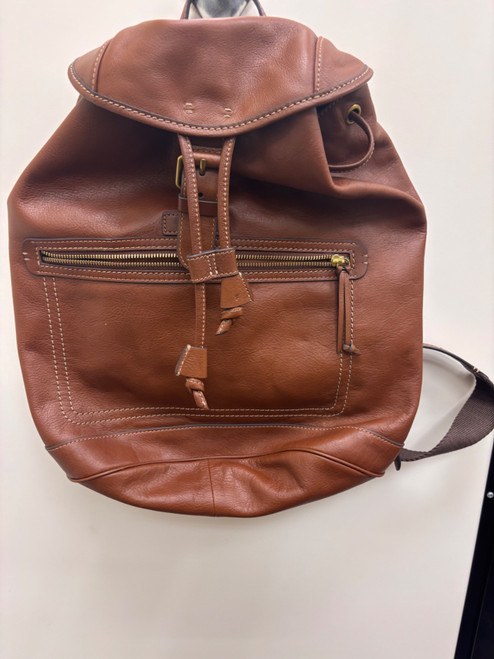Vist Large View of Product Image Which is Used Fossil Large Leather Handbag