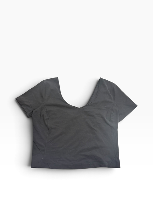 Vist Large View of Product Image Which is Used Lululemon Athletica Active Short Sleeve L-12/14